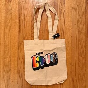 NEW Woolworths Carry Love Pride Canvas Tote Bag Africa Logo